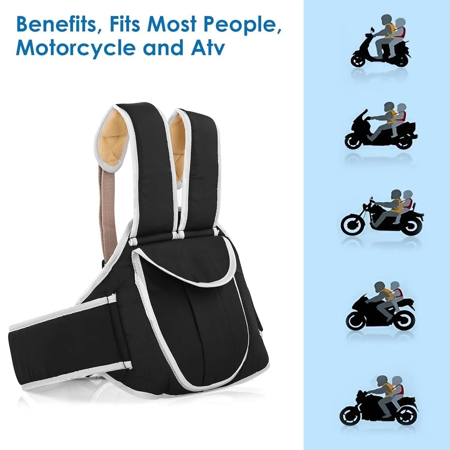 Motorcycle Safety Belt for Kids